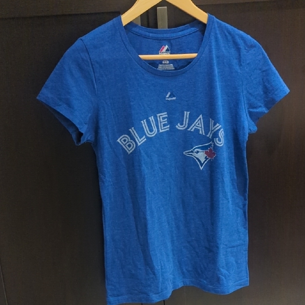 Women's Majestic Blue Jays Graphic Tee - Size M Great Condition